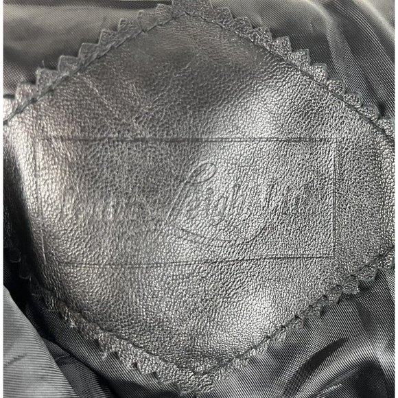 Laura Leigh Ltd. Leather Jacket Double Breasted - Picture 8 of 9